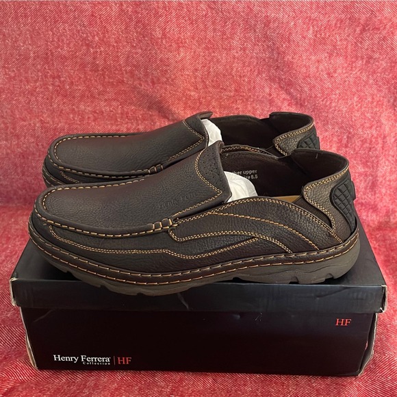 Henry Ferrera Collection Style Sirata 100 Coffee 8.5 wide - Picture 3 of 5